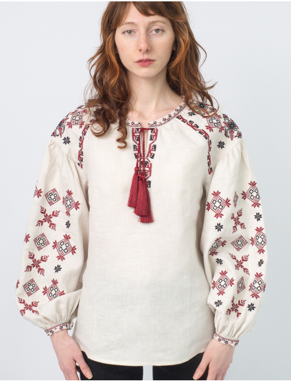 Картинка Вишиванка бежева