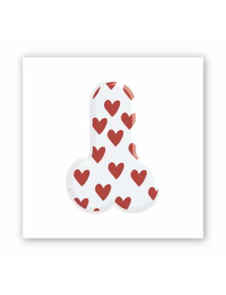 Картинка Об'ємна наліпка "Heart love"