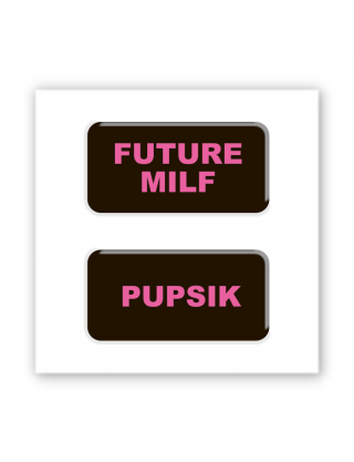 Картинка Об'ємна наліпка "Future milf"