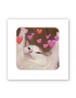 Картинка Об'ємна наліпка "Cat love"