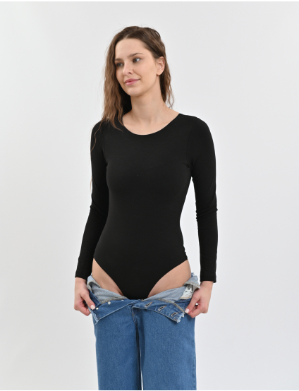 Картинка Лонгслів чорний