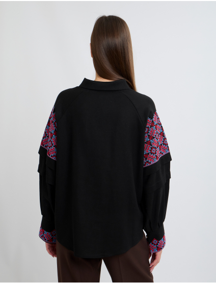 Картинка Вишиванка чорна