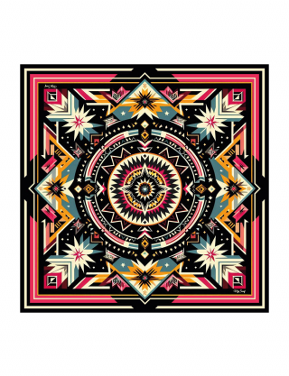 Картинка Хустка "Карпатська зірка" 