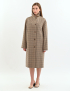 Картинка Пальто бежеве комбіноване