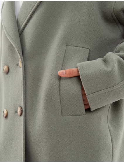 Картинка Пальто світло-зелене