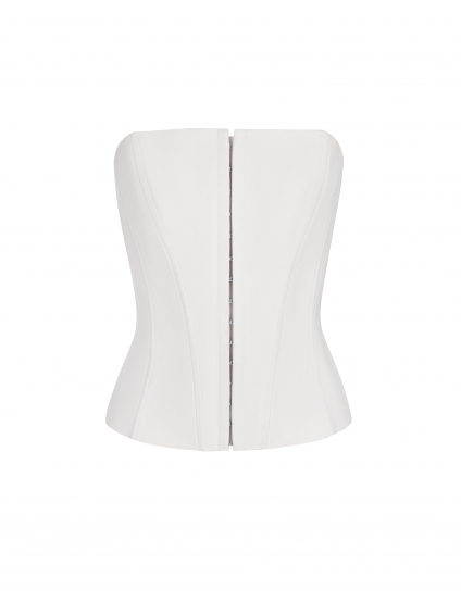 Картинка Корсет білий 