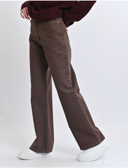 Картинка Джинси коричневі