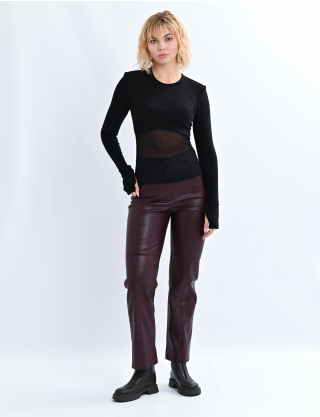 Картинка Лонгслів чорний 