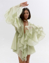 Картинка Сукня міні "KARINA" світло-зелена
