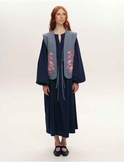 Картинка Жилет "Дерево життя" синій