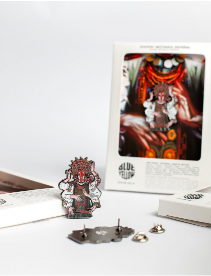 Картинка 3D значок «МОТАНКА. УКРАЇНА»