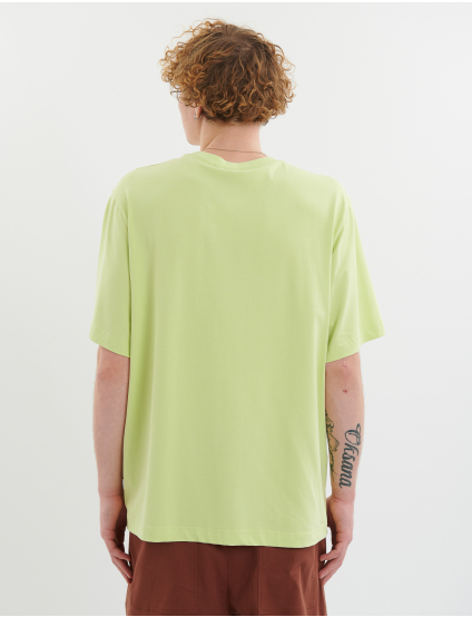 Футболка світло-зелена з принтом Картинка Футболка світло-зелена з принтом