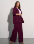 Картинка Костюм бордовий