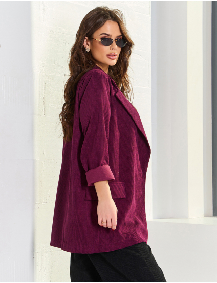 Картинка Піджак бордовий