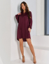 Картинка Сукня міні бордова