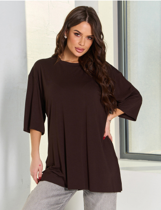 Картинка Футболка коричнева