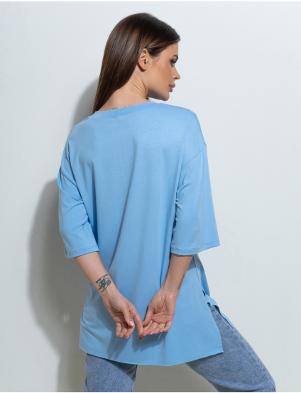 Картинка Футболка блакитна