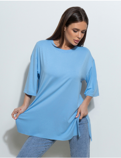 Картинка Футболка блакитна