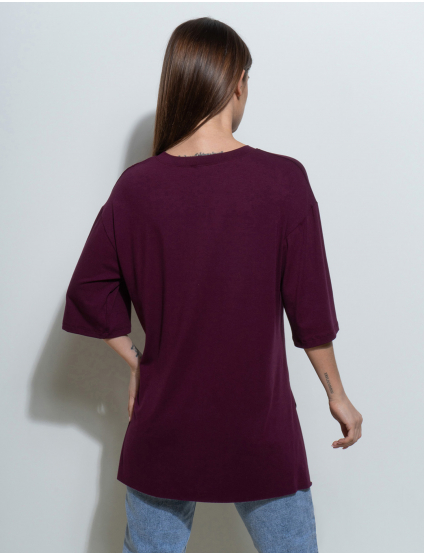 Картинка Футболка фіолетова