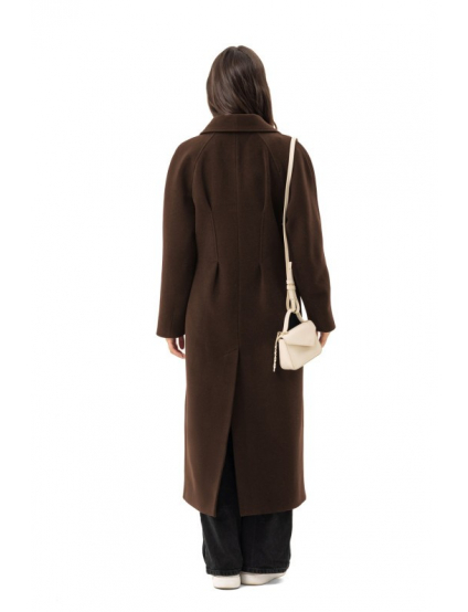 Картинка Пальто темно-коричневе 