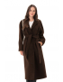 Картинка Пальто темно-коричневе 
