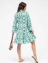 Картинка Сукня міні зелена з принтом
