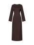 Картинка Сукня темно-коричнева