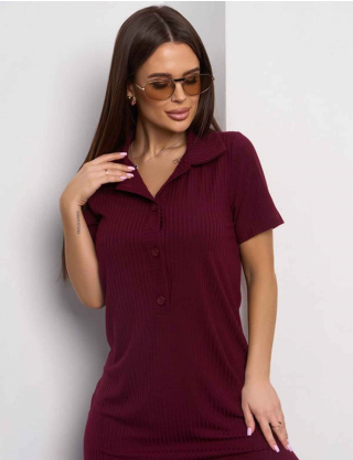 Картинка Сукня максі бордова