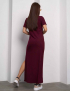 Картинка Сукня максі бордова