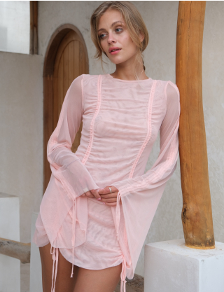 Картинка Сукня "Viktoria" міні бежева