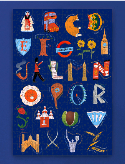 Картинка Пазли Alphabet FRISSON