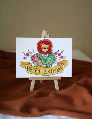 Картинка Листівка "Happy Birthday"