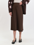 Картинка Спідниця темно-коричнева