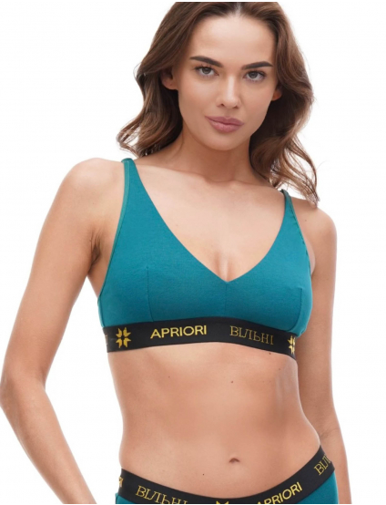 Картинка Бюстгальтер тенмо-зелений 