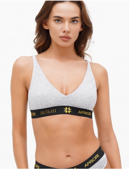 Картинка Бюстгальтер світло-сірий