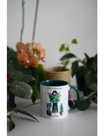 Картинка Чашка "Доброта творить дива" керамічна 