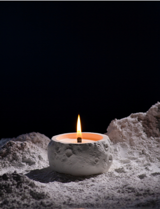 Картинка Свічка "Білий місяць"