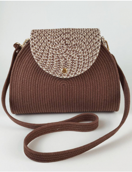 Картинка Сумка коричнево-бежева