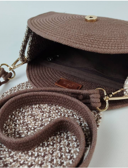 Картинка Сумка коричнево-бежева