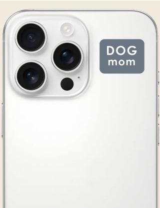 Картинка Наліпка "DOG mom"