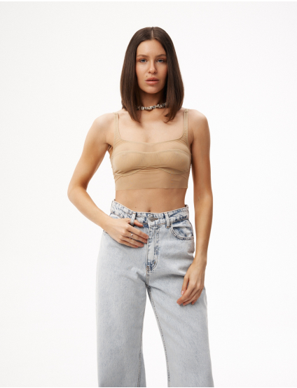 Картинка Топ сітка бежевий