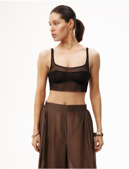 Картинка Топ сітка чорний