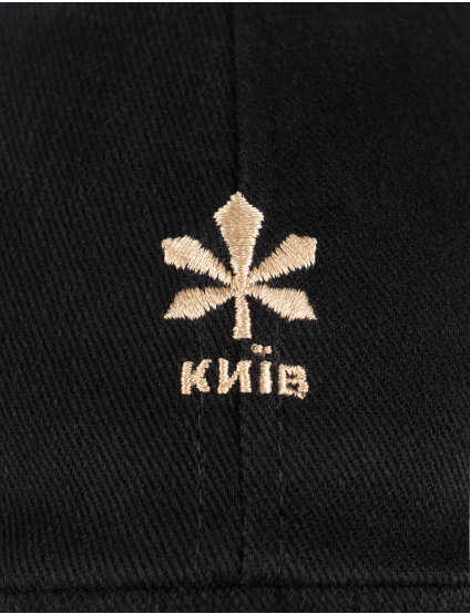 Картинка Кепка чорна з вишивкою