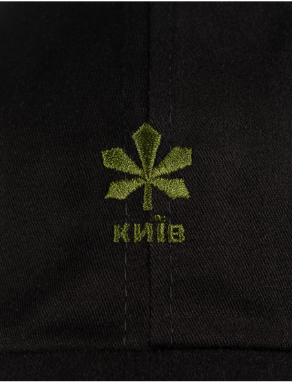Картинка Кепка чорна з вишивкою