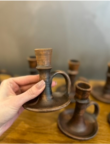 Картинка Підсвічник темно-коричневий