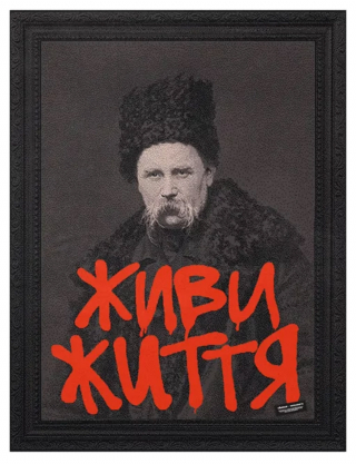 Картинка Плед "Живи життя"