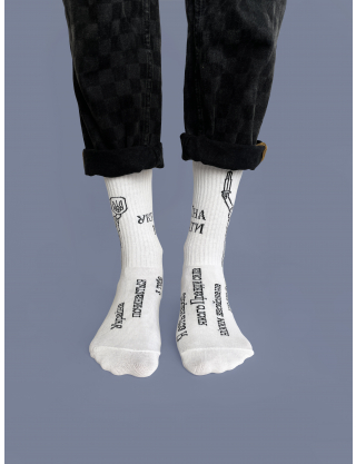 Картинка Шкарпетки «Україна-Мати»  білі