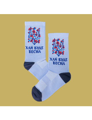 Картинка Шкарпетки "Хай буде весна" блактні
