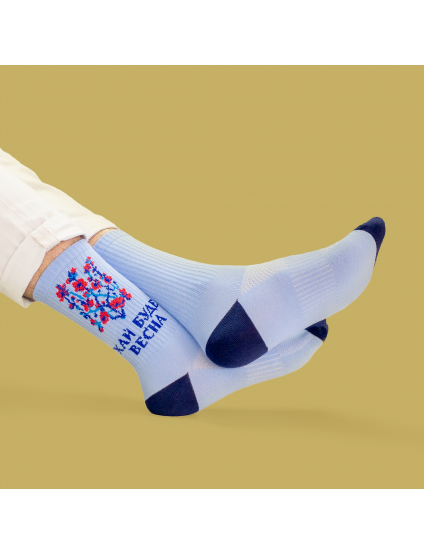 Картинка Шкарпетки "Хай буде весна" блактні