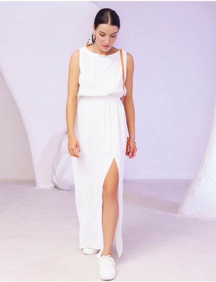Картинка Сукня максі біла 